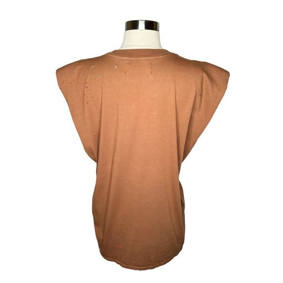 Sandrine Rose x Free People Shoulder Pad Tee - Picture 5 of 6